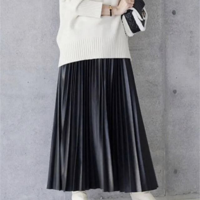 OBLI(オブリ)のOBLI  プリーツスカート レディースのスカート(ロングスカート)の商品写真