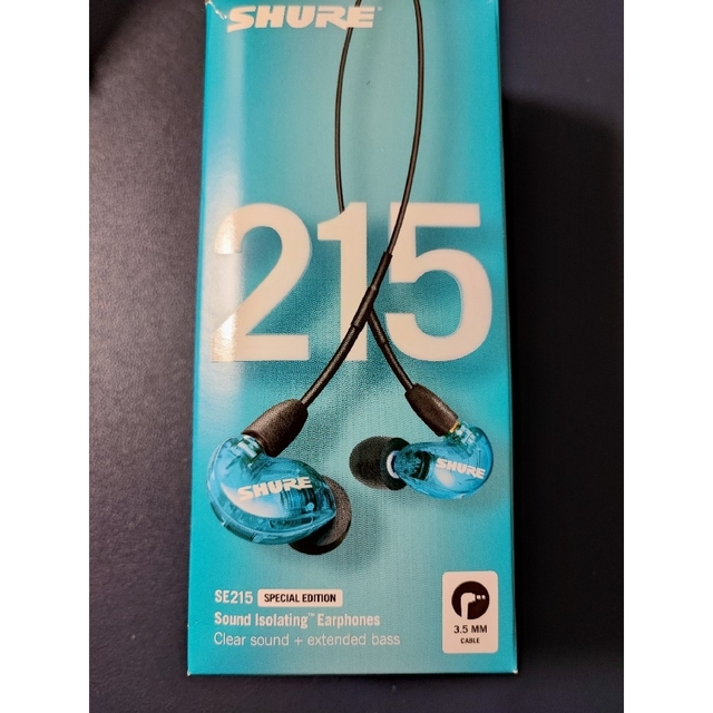 SHURE SE215 Special Edition　美品