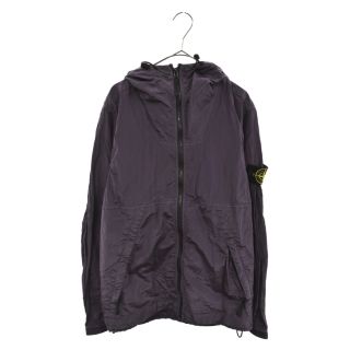 ストーンアイランド(STONE ISLAND)のSTONE ISLAND ストーンアイランド Hooded Jacket NYLON METAL 62154F844 ナイロンジップアップジャケット パープル(フライトジャケット)