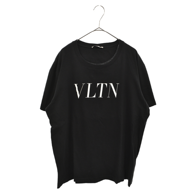 VALENTINO(ヴァレンティノ)のVALENTINO ヴァレンチノ 20SS VLTN LOTO TEE S/S PV0MG10V3LE 胡乱とロゴプリント半袖Tシャツ カットソー ブラック メンズのトップス(Tシャツ/カットソー(半袖/袖なし))の商品写真