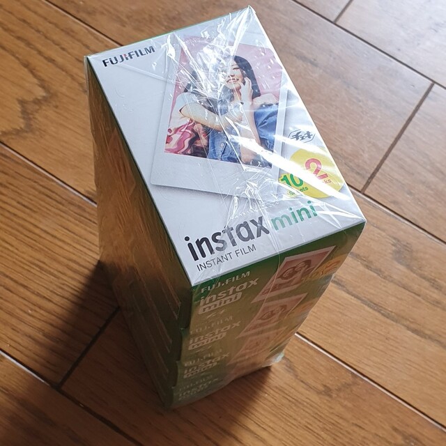 チェキ インスタントフィルム カラー instax mini 計80枚