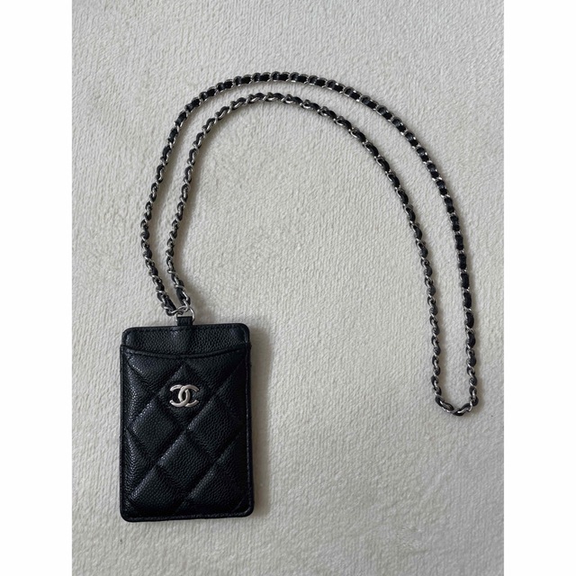 CHANEL チェーンネックレス ID/パスケース カードケース