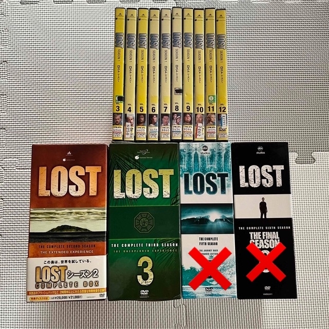 海外ドラマ LOST DVD 全巻セット