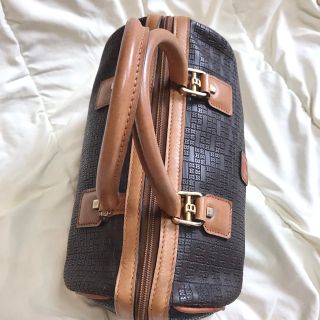 BALLY バリー モノグラム ミニボストンバッグ トラベルバッグ レザー