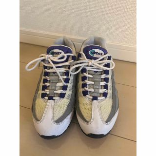 ナイキ(NIKE)のレア🍇　NIKE AIR MAX 95 OG GRAPE  グレープ 24cm (スニーカー)