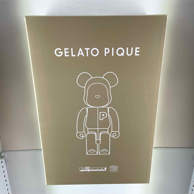 BE@RBRICK(ベアブリック)のGELATO PIQUE × BE@RBRICK 400％ (BEIGE) エンタメ/ホビーのフィギュア(その他)の商品写真