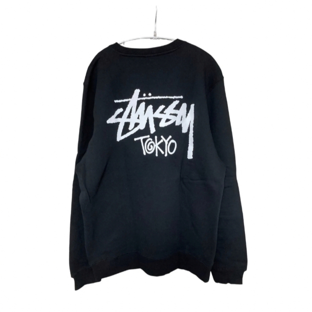 00s　STUSSY　スウェットトレーナー　L　グレー　TOKYOロゴ　プリント