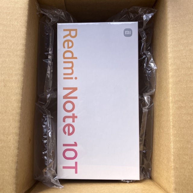 【新品未開封】Redmi Note 10T ブルー　シュリンク付き