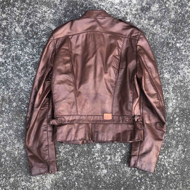 80s Vintage アーカイブ レザー ギミック ライダース y2k 裏原 定番