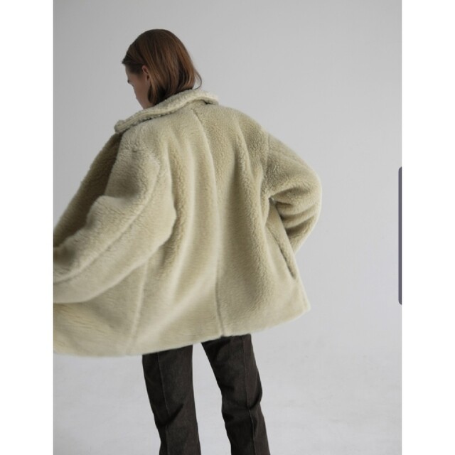 AURALEE - 21aw 新品 試着程度 オーラリー ウール ボア ビッグ