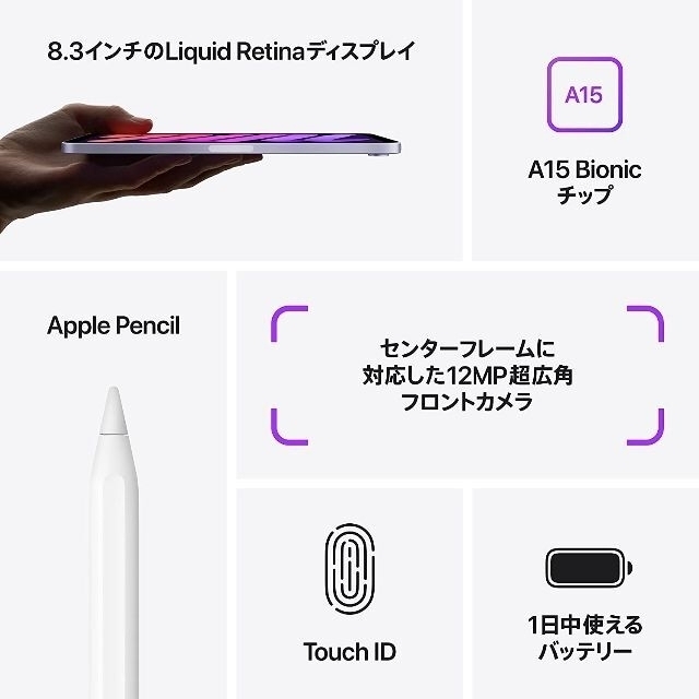 iPad mini (第6世代) (Wi-Fi, 64GB) ピンク | www.innoveering.net