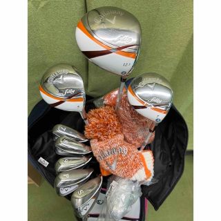 キャロウェイ(Callaway)のCallaway filly☆レディース　ゴルフクラブセット 新品有り(クラブ)