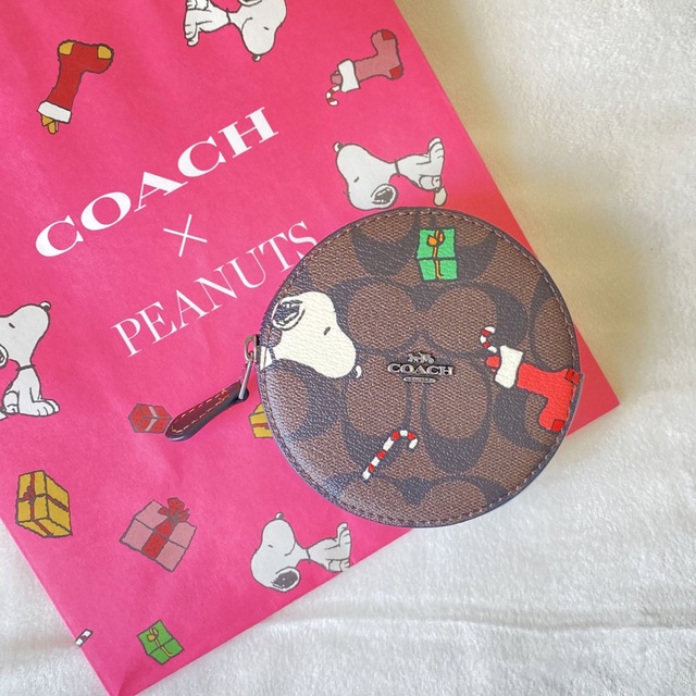 COACH - コーチ コインケース ピーナッツ スヌーピー コラボ