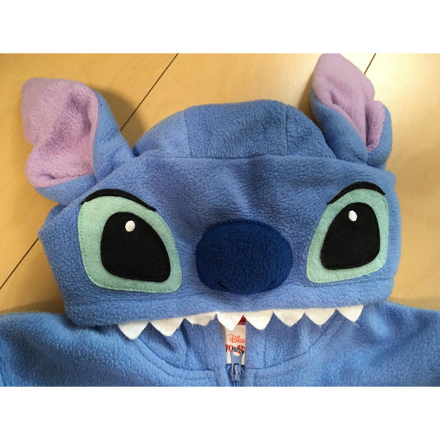 Disney(ディズニー)のスティッチ♡なりきりパーカー キッズ/ベビー/マタニティのキッズ服男の子用(90cm~)(ジャケット/上着)の商品写真