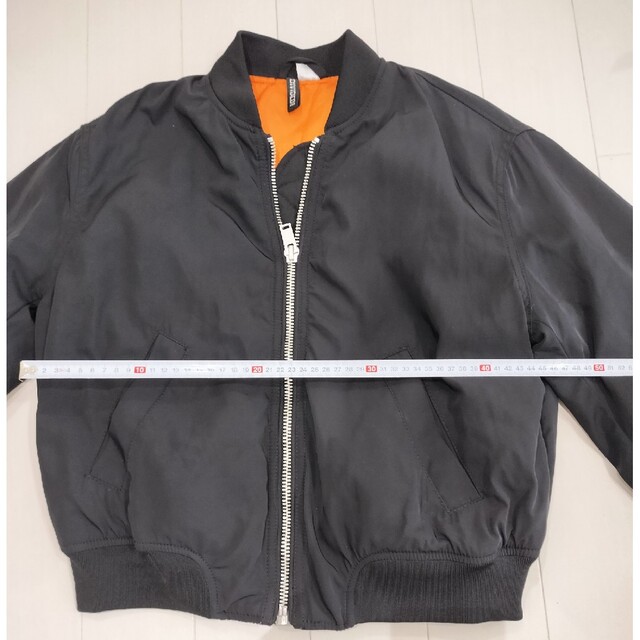 H&M(エイチアンドエム)のH＆M  パデッド フライトジャケット サイズ S レディースのジャケット/アウター(ミリタリージャケット)の商品写真