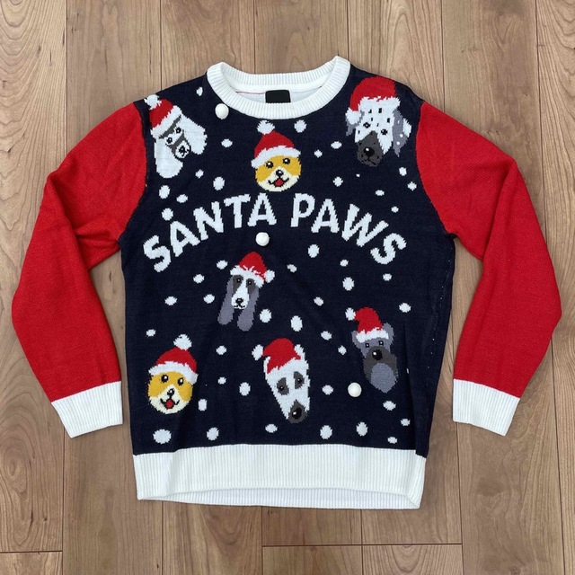 Santa Paws セーター Mサイズ