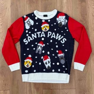 エイチアンドエム(H&M)のSanta Paws セーター Mサイズ(ニット/セーター)