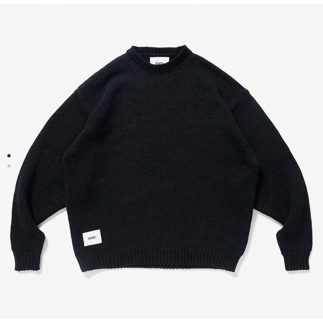 W)taps - WTAPS 2022FW ARMT SWEATER BLACK Mサイズの通販 by W)taps - WTAPS 2022FW ARMT SWEATER BLACK Mサイズの通販 by