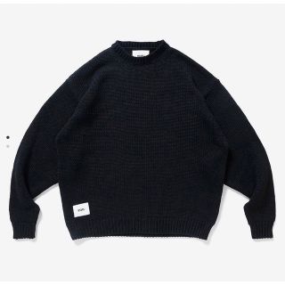 WTAPS 22FW ARMT SWEATER BLACK OBSVR