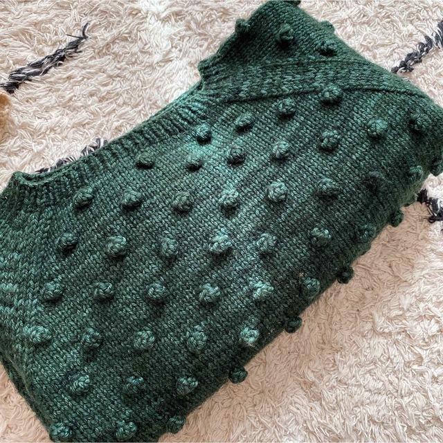 Laurensizemisha and puff popcorn sweater 3-4y