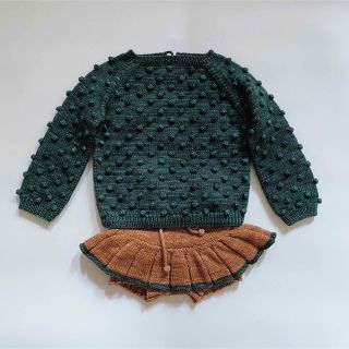 ミーシャアンドパフ(Misha & Puff)のmisha and puff popcorn sweater 3-4y(ニット)