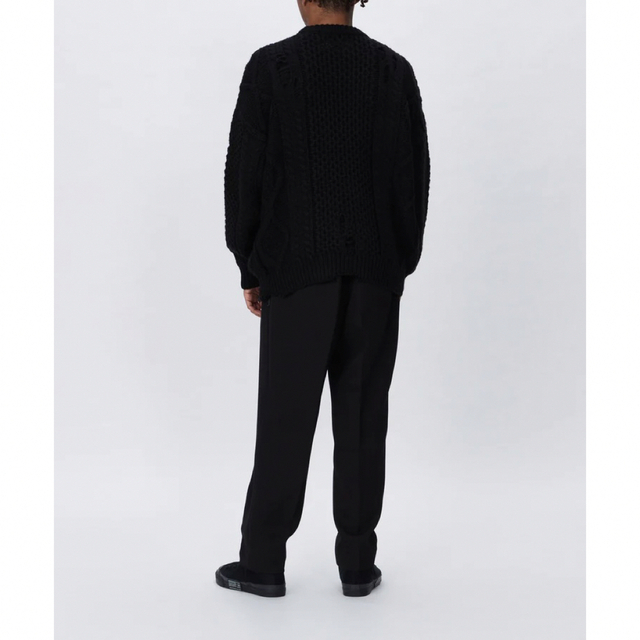 NEIGHBORHOOD(ネイバーフッド)の22AW新品 NEIGHBORHOOD SAVAGE CABLE SWEATER メンズのトップス(ニット/セーター)の商品写真