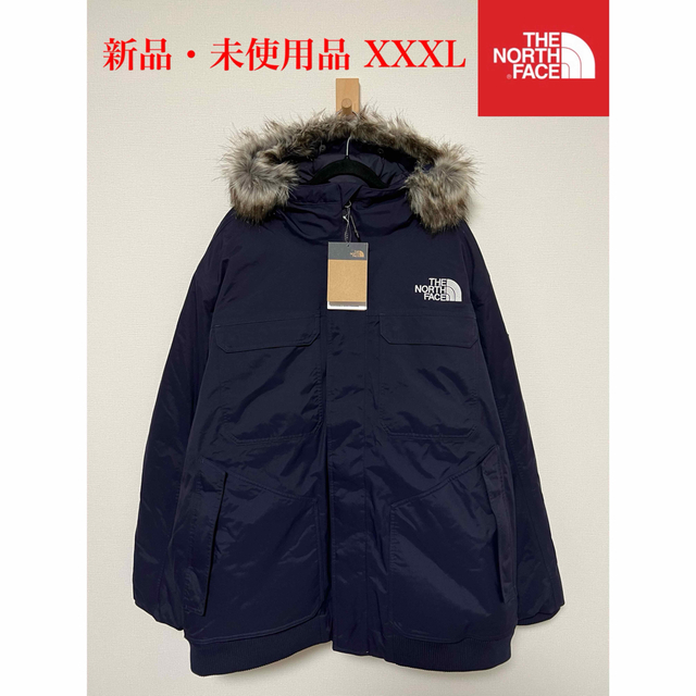 【新品】THE NORTH FACE ノースフェイス ゴッサム ダウン 紺3XL