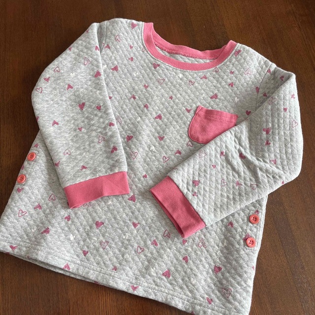 Combi mini(コンビミニ)の冬用パジャマ　100cm  110cm キッズ/ベビー/マタニティのキッズ服女の子用(90cm~)(パジャマ)の商品写真