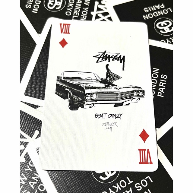 STUSSY(ステューシー)のSTUSSY  Mini Sticker & Trump No.8 ♧■st53 メンズのファッション小物(その他)の商品写真