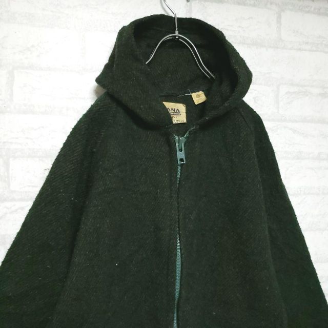《値引き中》60s ビンテージ AMANA ウールパーカー ジャケット グリーン メンズのジャケット/アウター(ポンチョ)の商品写真