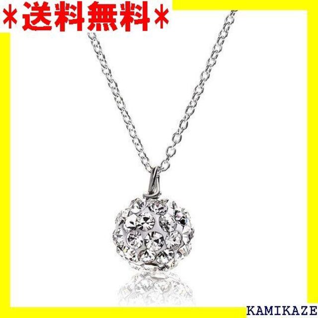 ☆ ナオットジュエリー スワロフスキー クリスタル シルバ ネックレス