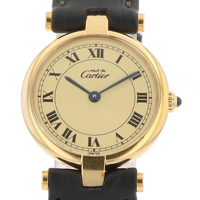 豪奢な ヴェルメイユ マストヴァンドーム カルティエ Cartier 18 【中古】 レディース クォーツ 腕時計 