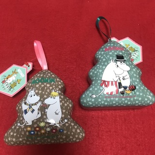 ムーミン(MOOMIN)のオーナメント　MOOMIN  ムーミン☆クリスマスツリー 缶(その他)