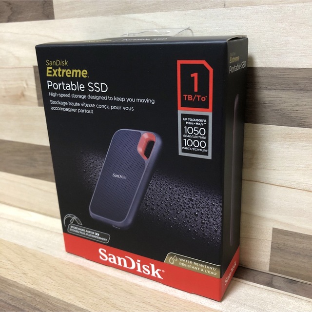 SanDisk ポータブルSSD 1TB 未使用品