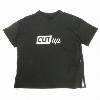 サカイ(sacai)の美品 17SS サカイ CUT UP TEE オーバーサイズ Tシャツ(Tシャツ(半袖/袖なし))