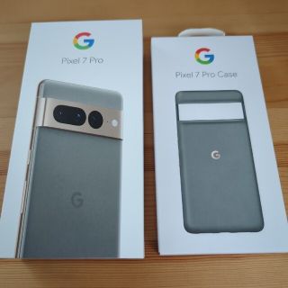 Google Pixel - Pixel 7 Pro Hazel 128 GB（SIM フリー） 純正ケース