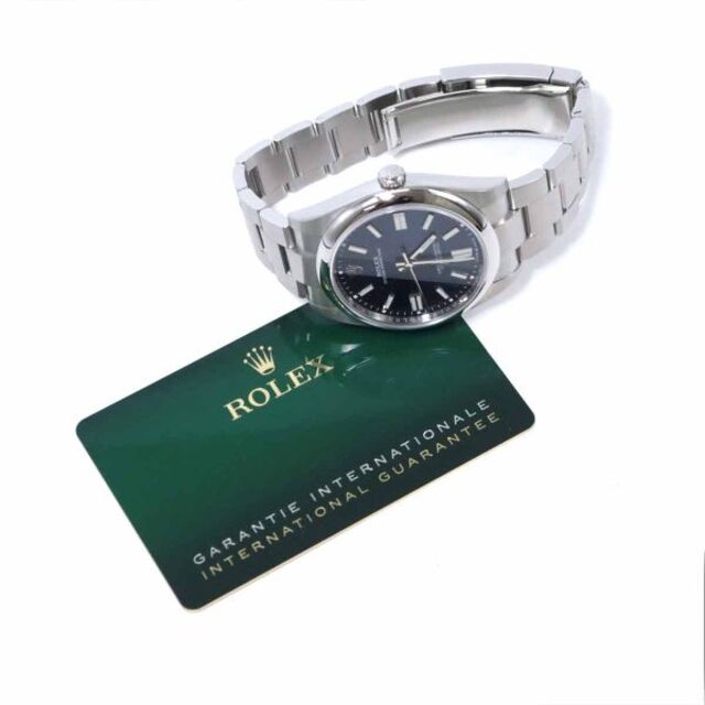 ロレックス ROLEX オイスターパーペチュアル 41 124300 ランダム番 メンズ 腕時計 グリーン 文字盤 自動巻き Oyster Perpetual VLP 90206024