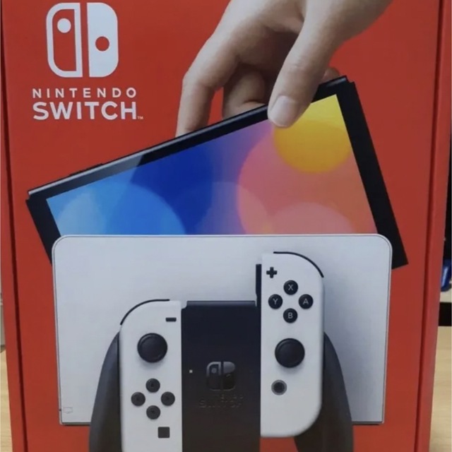 Nintendo Switch 有機ELモデル Joy-Con(L)/(R) ホ エンタメ/ホビーのゲームソフト/ゲーム機本体(家庭用ゲーム機本体)の商品写真