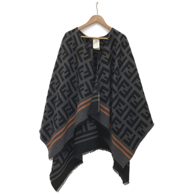 ランキング第1位 FENDI - FENDI フェンディ FF ウール/シルク グレー
