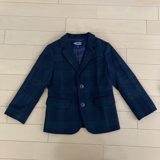 UNITED ARROWS green label relaxing(ユナイテッドアローズグリーンレーベルリラクシング)のキッズ　フォーマルスーツ　120 キッズ/ベビー/マタニティのキッズ服男の子用(90cm~)(ドレス/フォーマル)の商品写真