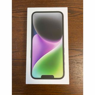 アイフォーン(iPhone)の【新品未開封】Apple iPhone14 128GBミッドナイト SIMフリー(スマートフォン本体)