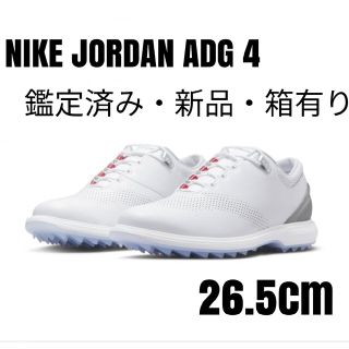 NIKE - 【海外限定・新品箱有】ナイキNIKEエアジョーダンADG4ホワイト