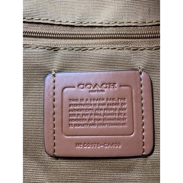 COACH(コーチ)のクリスマスセール❗️COACH コーチ リュックサック チョーク グレイシャ レディースのバッグ(リュック/バックパック)の商品写真