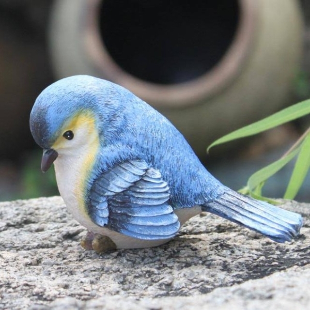 可愛い♡鳥の置物♡ エンタメ/ホビーの美術品/アンティーク(彫刻/オブジェ)の商品写真