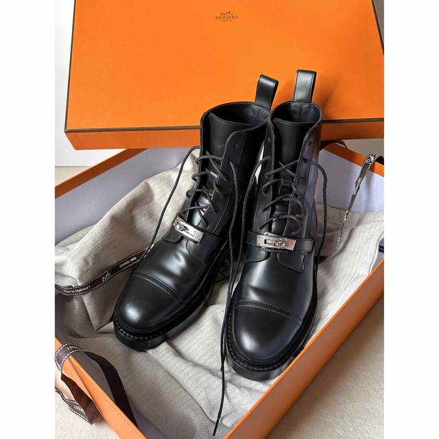 50%OFF HERMES - Hermes ケリー ファンク2022aw 36 アンクルブーツFunk