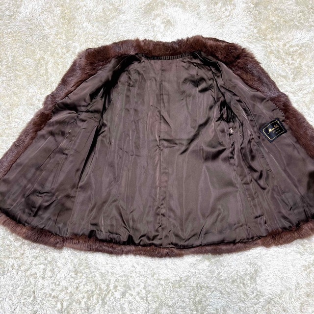 スストア 美品✨ Moon Bat Fur ミンク 毛皮 リアルファーコート