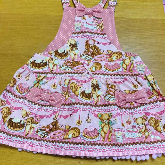 Angelic Pretty Little Bear's Cafeサロペット