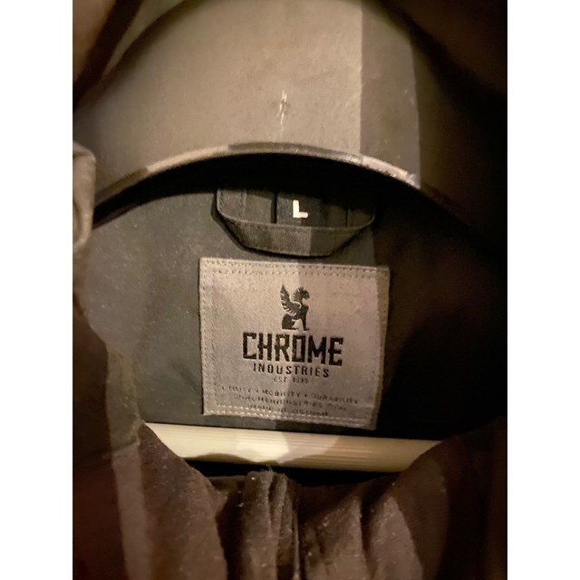 CHROME(クローム)のニューアコ　ジャケット　Chrome Lサイズ レディースのジャケット/アウター(ナイロンジャケット)の商品写真