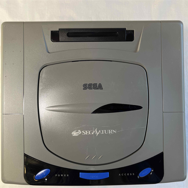 SEGA(セガ)のSS セガサターン 本体 電池交換済み セガラリーチャンピオンシップ付き エンタメ/ホビーのゲームソフト/ゲーム機本体(家庭用ゲーム機本体)の商品写真