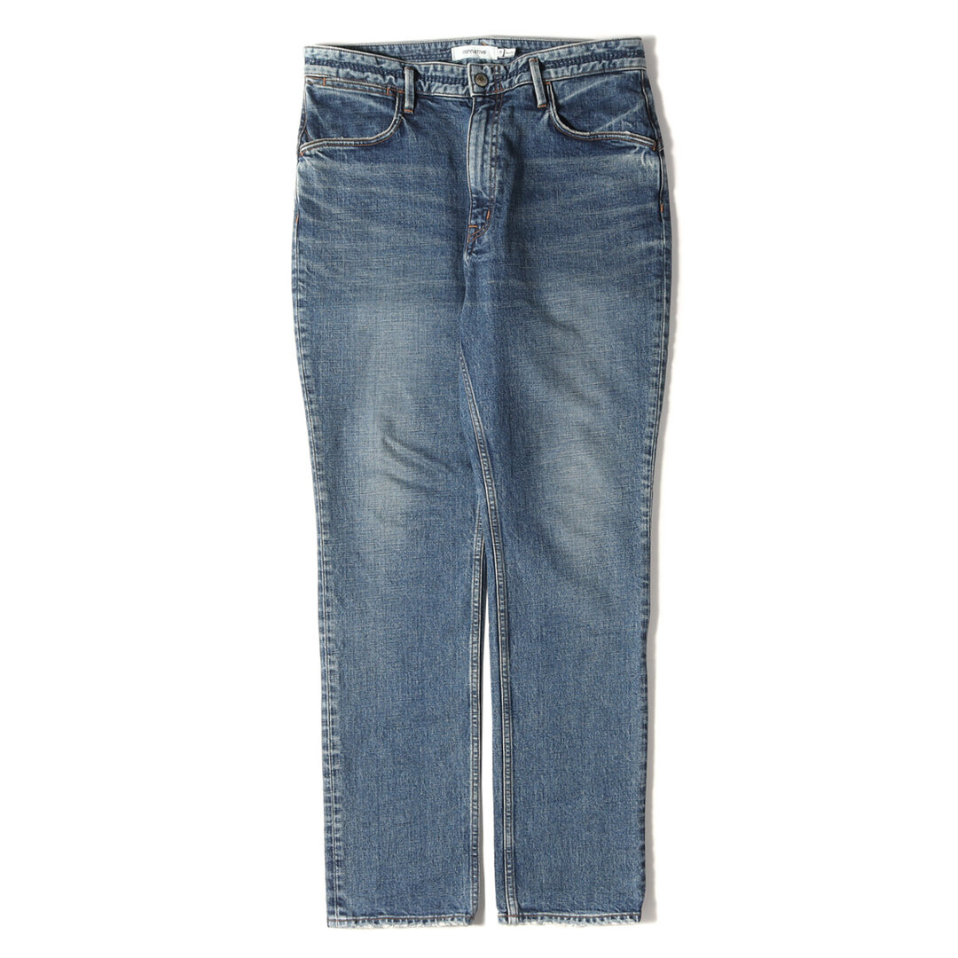 NONNATIVE ノンネイティブ パンツ ヴィンテージ加工 ストレッチ デニムパンツ DWELLER 5P JEANS DROPPED FIT C/P 13oz DENIM STRETCH VW 21AW インディゴ 2 ボトムス ジーンズ ジーパン【メンズ】【美品】